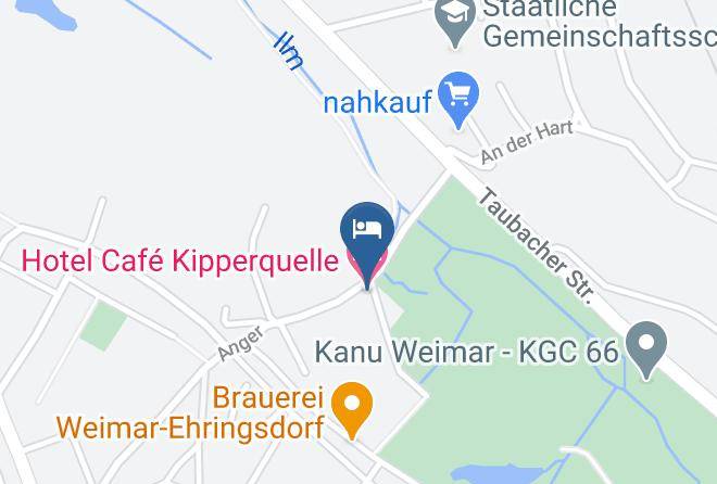 Weimar - Hotel Cafe Kipperquelle Maps