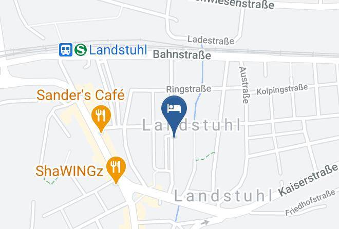 Kaiserslautern - Hotel Cafe Konditorei Goldinger Maps
