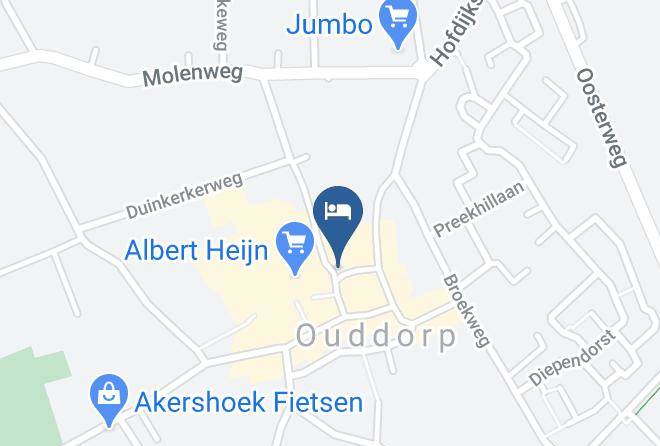 Gemeente Goeree Overflakkee - Hotel Cafe Restaurant Akershoek Maps