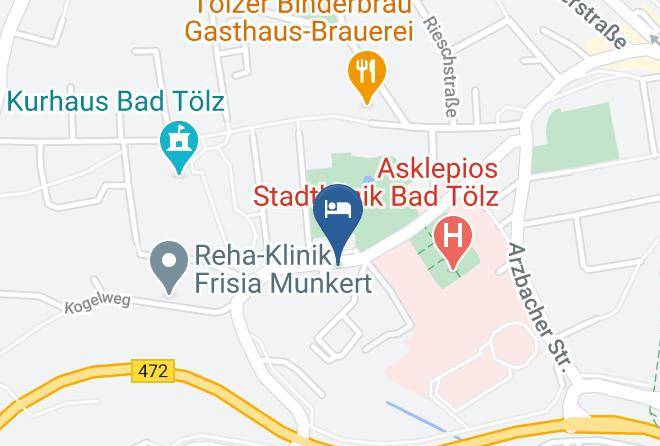 Bad Tolz Wolfratshausen - Hotel Cafe Restaurant Das Schlosl Gmbh Maps