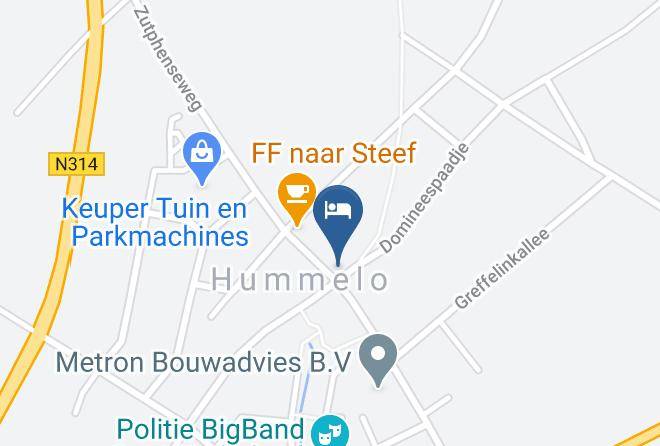 Bronckhorst - Hotel Cafe Restaurant De Gouden Karper Maps