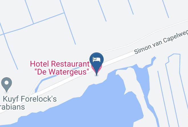 Hotel Restaurant De Watergeus Map
