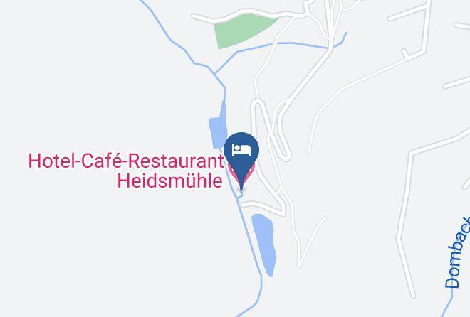 Bernkastel Wittlich - Hotel Cafe Restaurant Heidsmuhle Maps