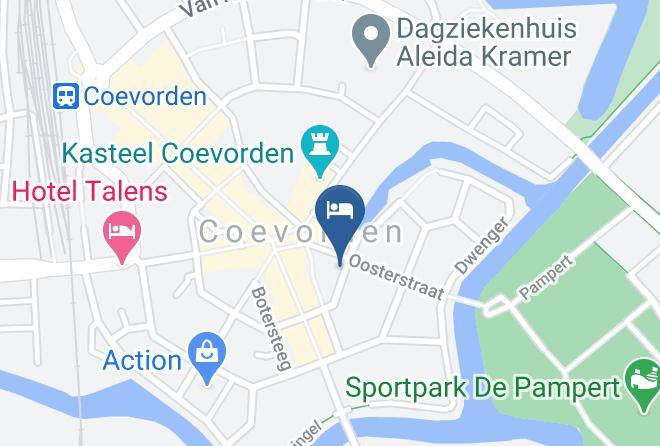 Gemeente Coevorden - Hotel Cafe Restaurant Marktzicht Maps