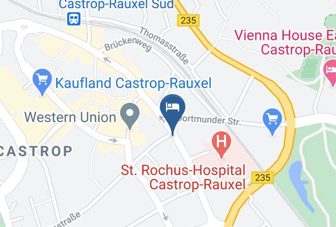 Recklinghausen - Hotel Cafe Restaurant Residenz Maps