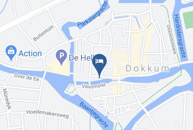 Noardeast Fryslan - Hotel Cafe Restaurant 't Raedhus Maps