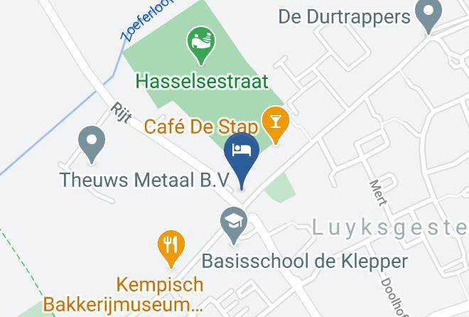 Bergeijk - Hotel Cafe Restaurant Zaal De Drie Linden Maps