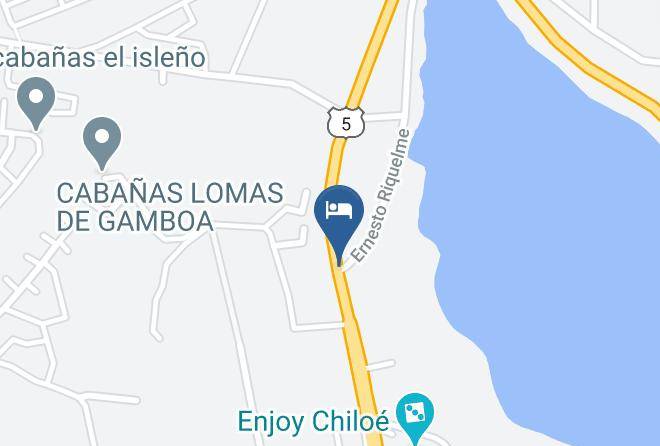 Chiloe Province - Hotel & Cafe Veliche Maps