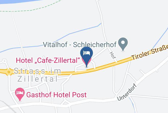 Schwaz - Hotel Cafe Zillertal Maps