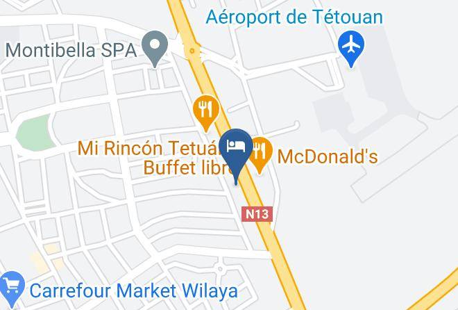 Tetouan - Hotel Cafeteria A44 Maps