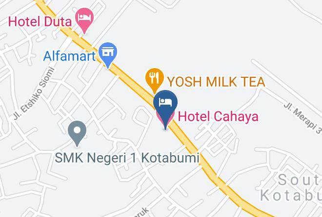 Lampung Utara - Hotel Cahaya Maps