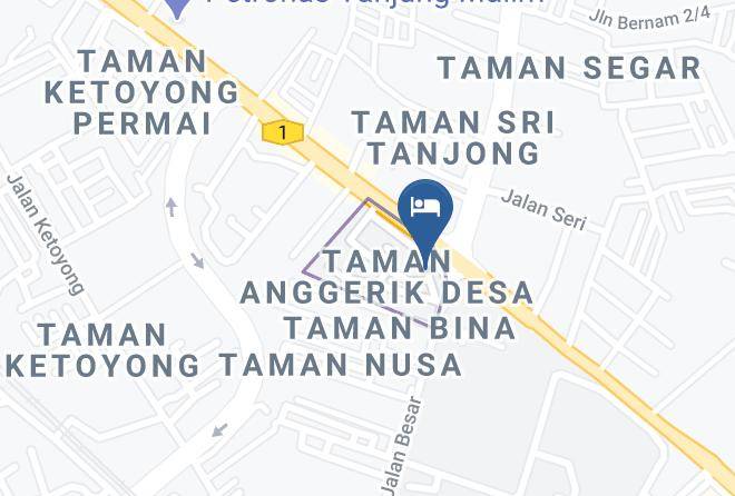 Batang Padang District - Hotel Cahaya Maps