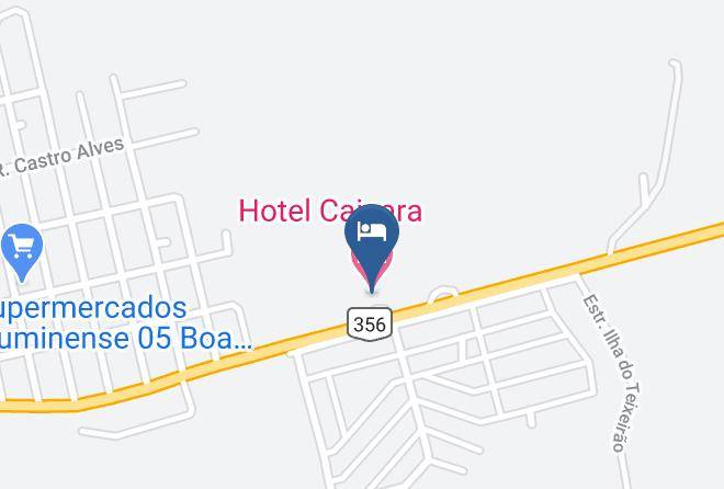 Itaperuna - Hotel Caicara Maps