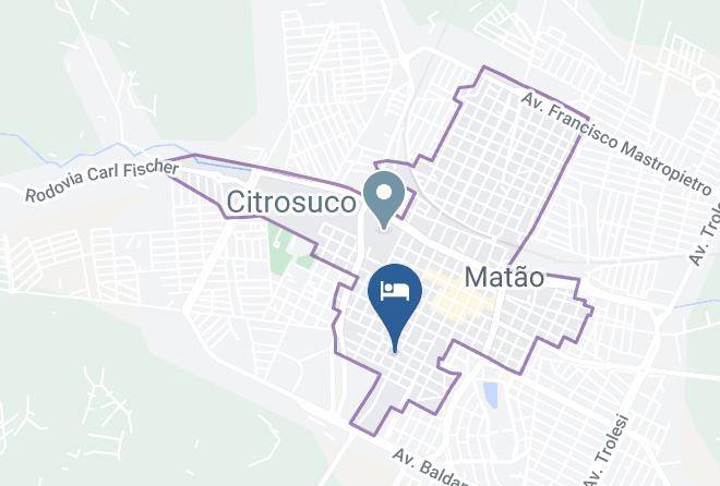 Matao - Hotel Caicara Maps