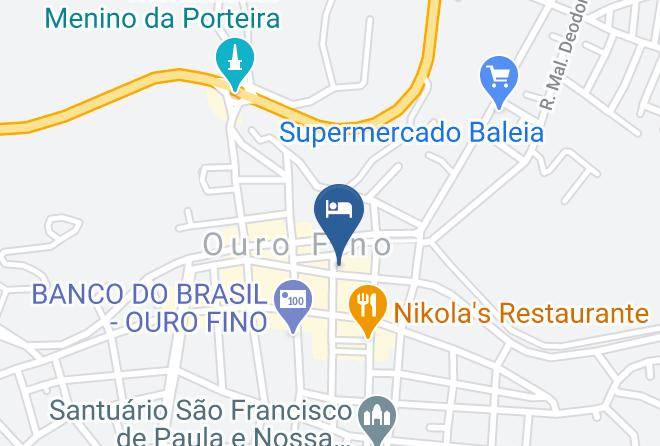 Ouro Fino - Hotel Caicara Maps