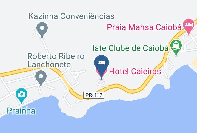 Guaratuba - Hotel Caieiras Maps