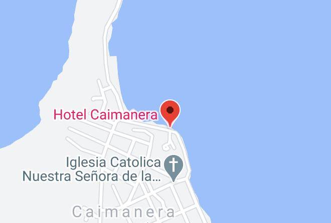 Hotel Caimanera Map