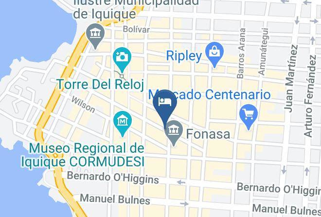 Iquique Province - Hotel Caiti Maps