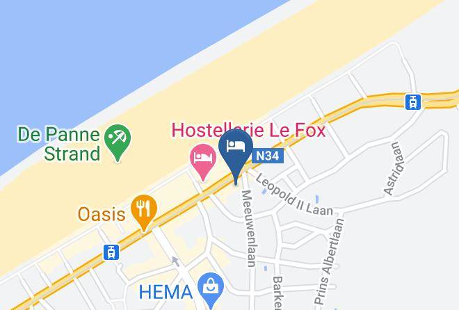 West Flanders - Hotel Cajou Maps
