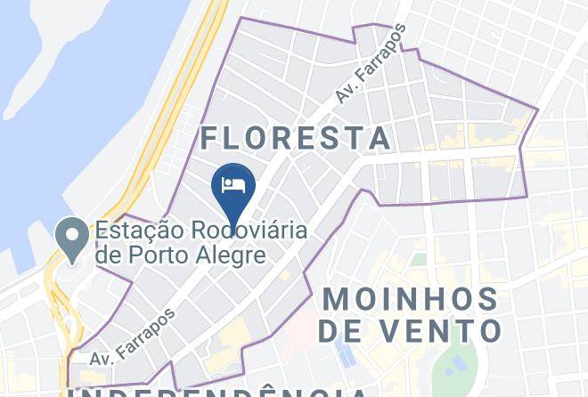 Porto Alegre - Hotel Caju Maps