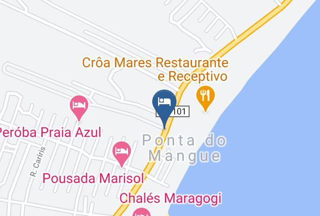 Maragoji - Hotel Caju Praia Azul Maps