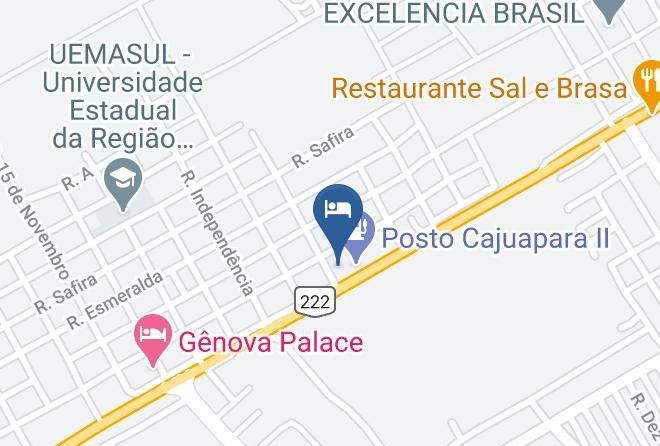 Acailandia - Hotel Cajuapara Maps