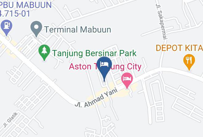 Tabalong Regency - Hotel Cakra Maps