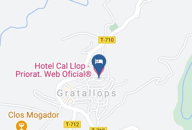 Tarragona - Hotel Cal Llop Priorat Web Oficial Maps