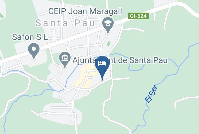 Girona - Hotel Cal Sastre Maps