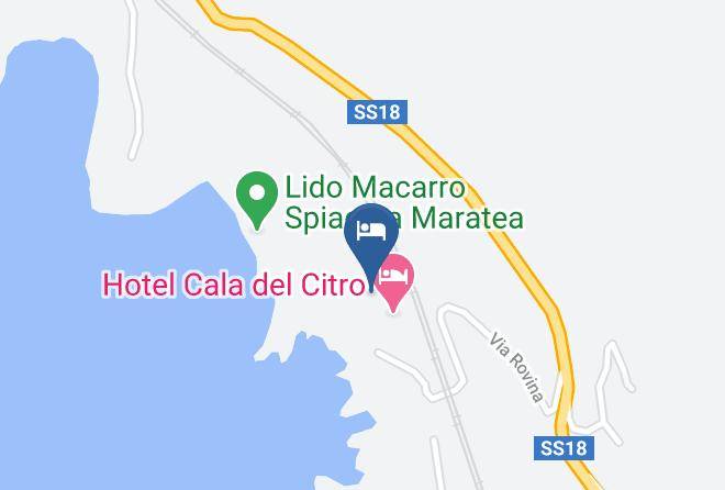 Potenza - Hotel Cala Del Citro Maps