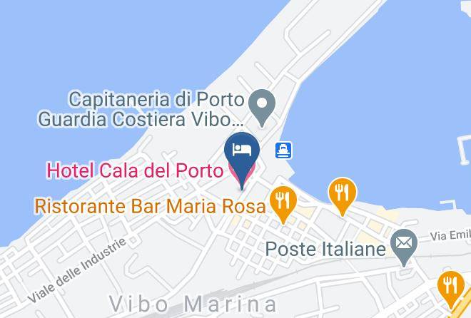 Vibo Valentia - Hotel Cala Del Porto Maps