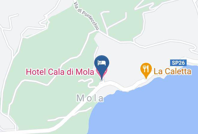 Leghorn - Hotel Cala Di Mola Maps