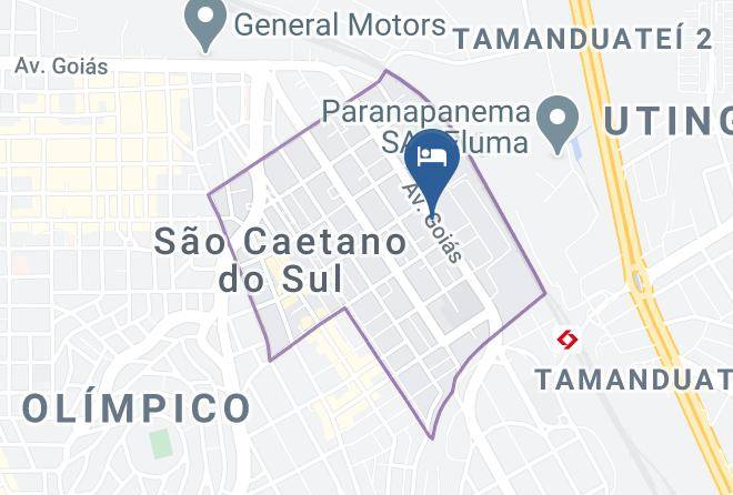 Sao Caetano Do Sul - Hotel Calamares Maps