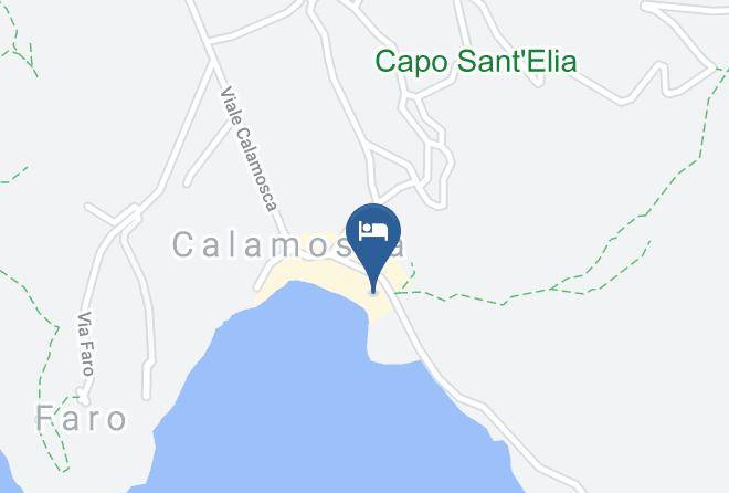 Cagliari - Hotel Calamosca Maps