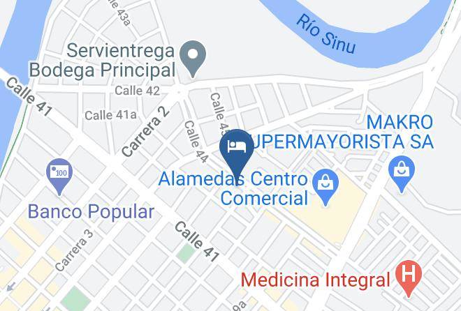 Monteria - Hotel Calarca Plus Maps
