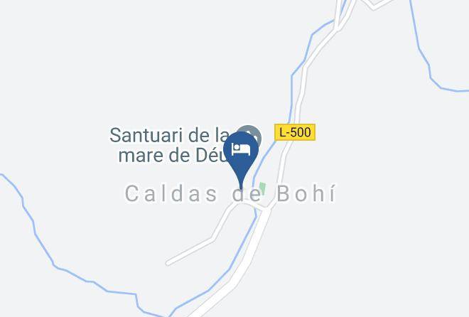 Lleida - Balneario De Caldes De Boi Maps