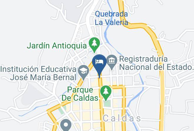 Caldas - Hotel Caldas Plaza Maps