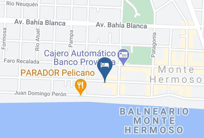Monte Hermoso - Hotel Caldenar Maps