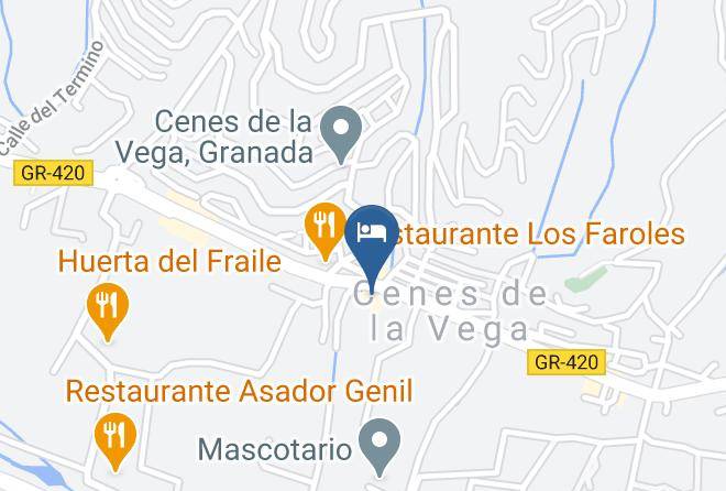 Granada - Hotel Calderon Maps