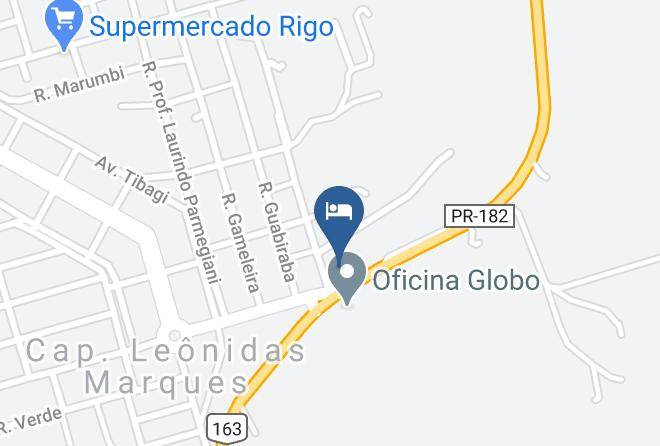 Capitao Leonidas Marques - Hotel Calema Maps