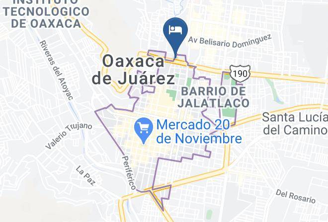 Oaxaca De Juarez - Hotel Calenda Maps
