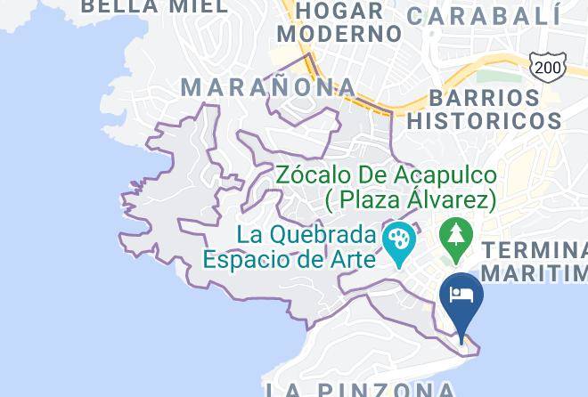 Acapulco De Juarez - Hotel Caleta View Maps