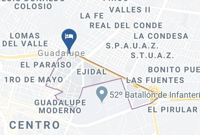 Guadalupe Municipality - Hotel Cali Boulevard Maps