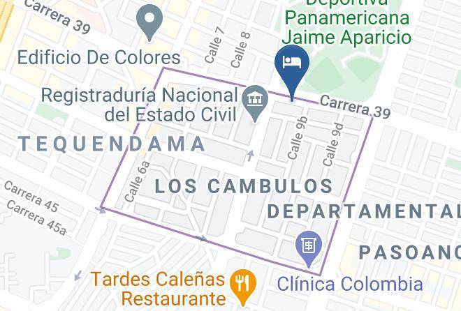 Cali - Psa Hotel Sport Maps