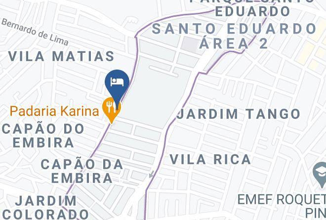 Sao Paulo Vila Cruzeiro - Hotel Caliente Maps