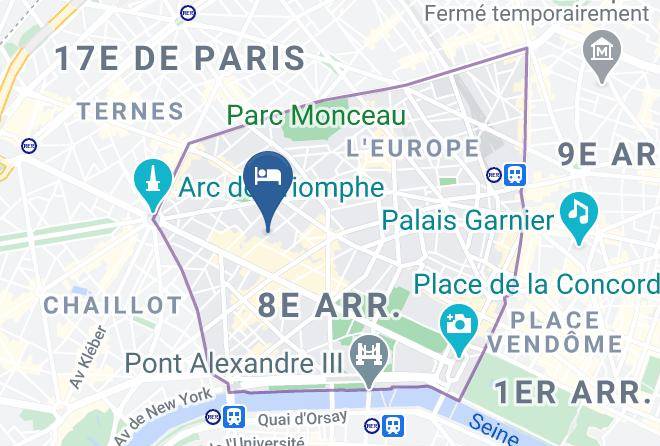 Paris - Hotel California Maps