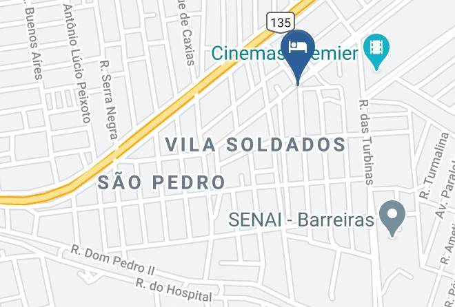 Barreiras - Hotel California Maps