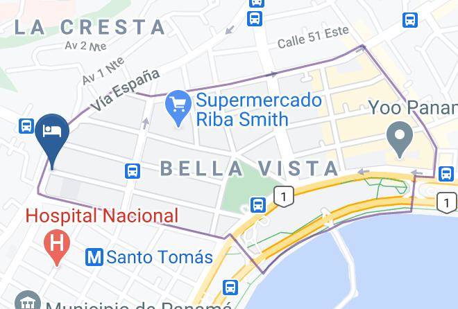 Bella Vista - Hotel California Maps
