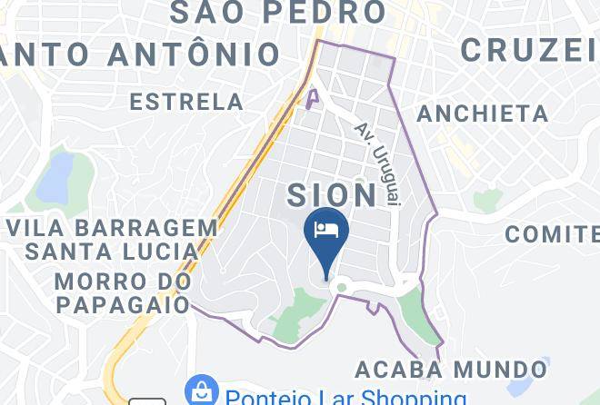 Belo Horizonte - Hotel California Maps