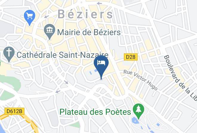 Herault - Hotel California Beziers Maps